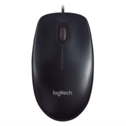 Mouse Logitech Para Computo Usb Optico 3 Botones Alambrico