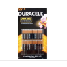 Bateria Duracell Alcalina "9V" Cuadrada C/8Pz