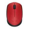 Mouse Logitech M170 Inalámbrico Plug And Play Usb Color Rojo