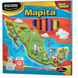 Colores Escolares Cortos Mapita C/12Pz
