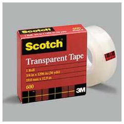 60010 Transparent Tape 1"X72Y