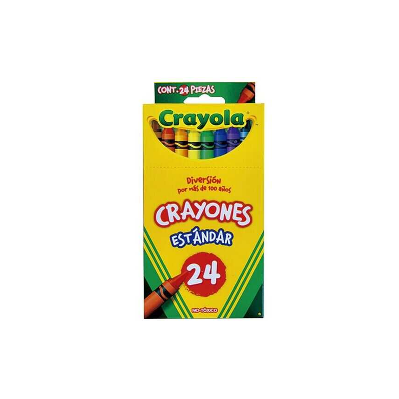 Crayones Crayola Estandar C/24Pz