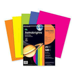 Astrobrights Colored Paper, 24Lb, 8-1/2 X 11, Asso