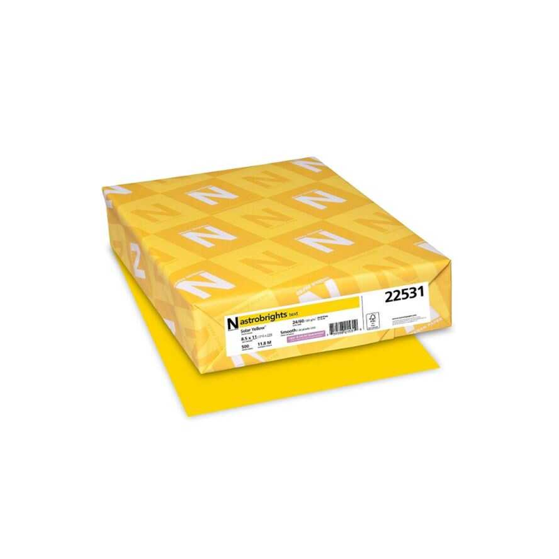Paper Solar Yellow 500Sht