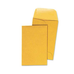 Sobre Coin Manila 8.8X16.4Cm Sin Broche C/500Pz