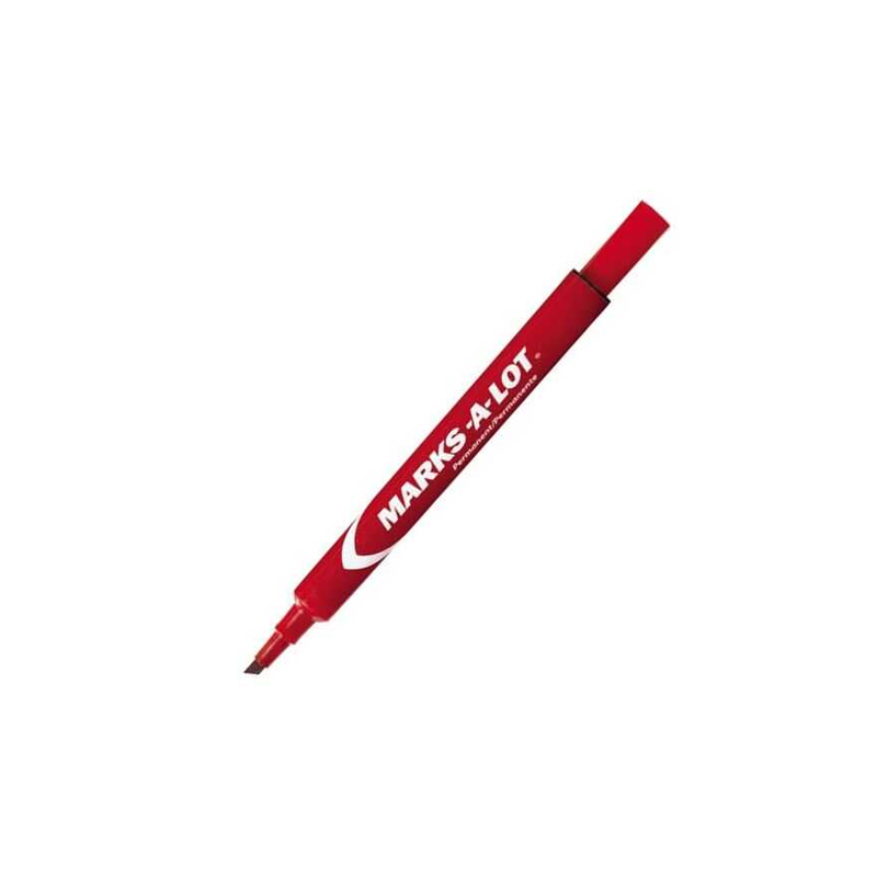 Marcador Avery Marks A Lot Permanente Rojo
