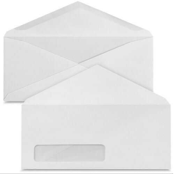 Envelope 10 V-Flap Poly Window