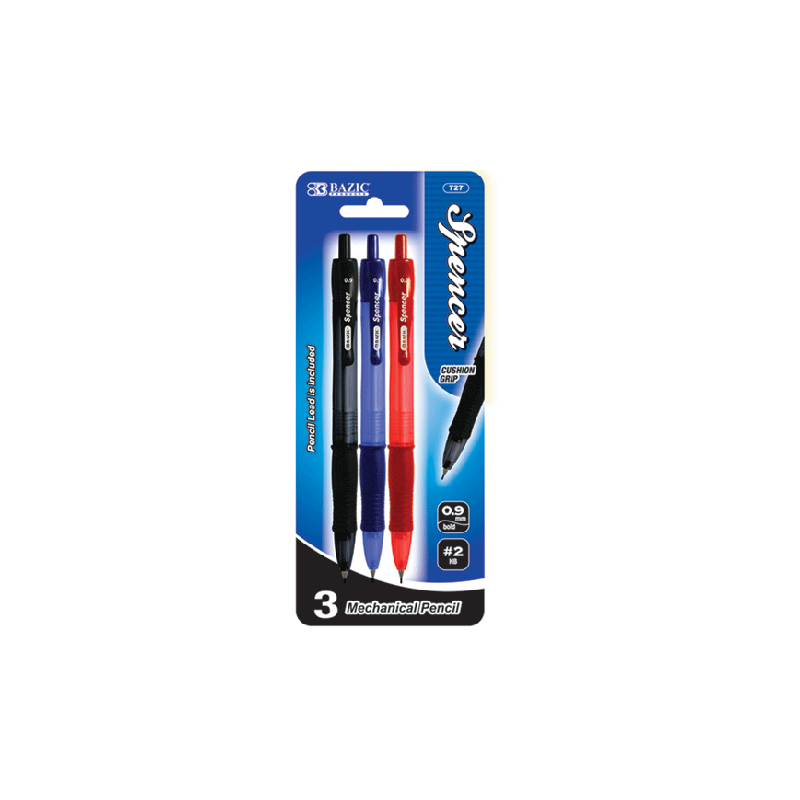 Mechncl Pencl Spencer 3Pk