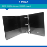 Carpeta Azor 2" Capacidad C/Mica T/C 3 Aros O Negra