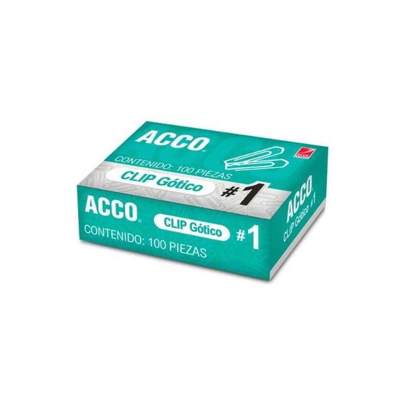 Clip Acco Gotico 1 C/100Pz