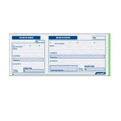 Block Recibo Dinero Estrella C/Talon 50Hj