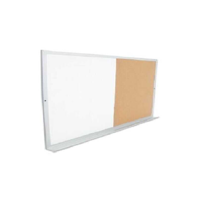 Pizarron Alfra Marco Aluminio 90X60Cm 3X2 Combinado