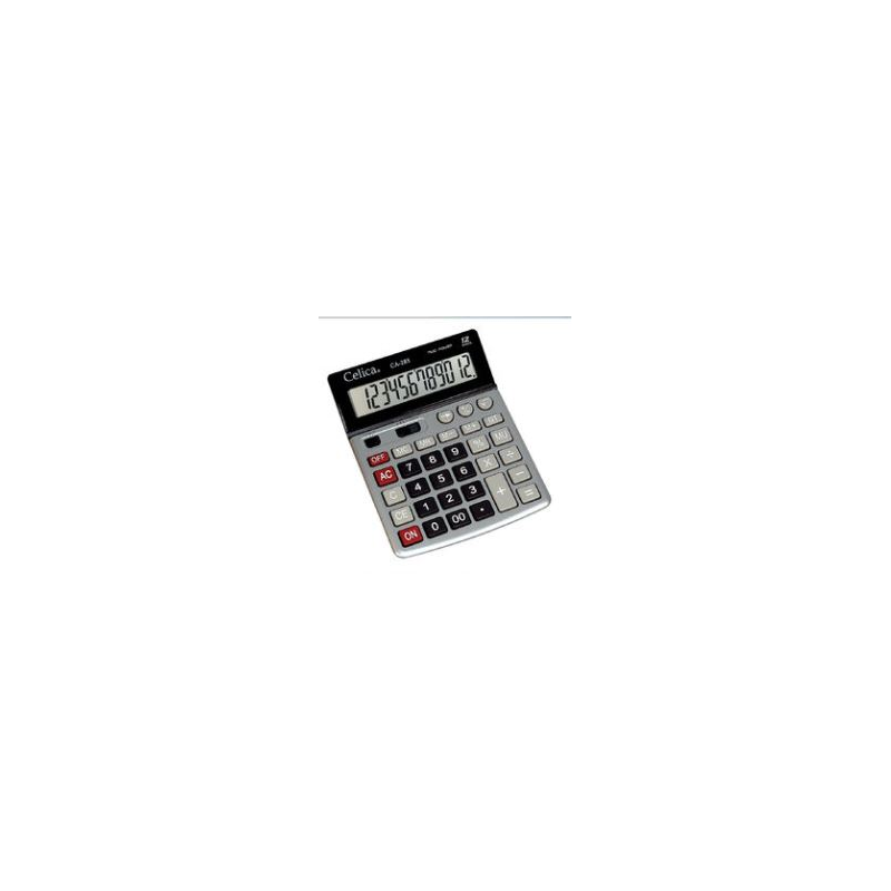 Calculadora Esctitorio Celica Ca-285 Solar/Bateria 12 Digitos