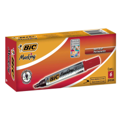 Marcador Bic Permanente Rojo 2300