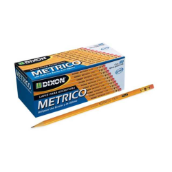 Lapiz Dixon Metrico 2 Exagonal Granel C/100