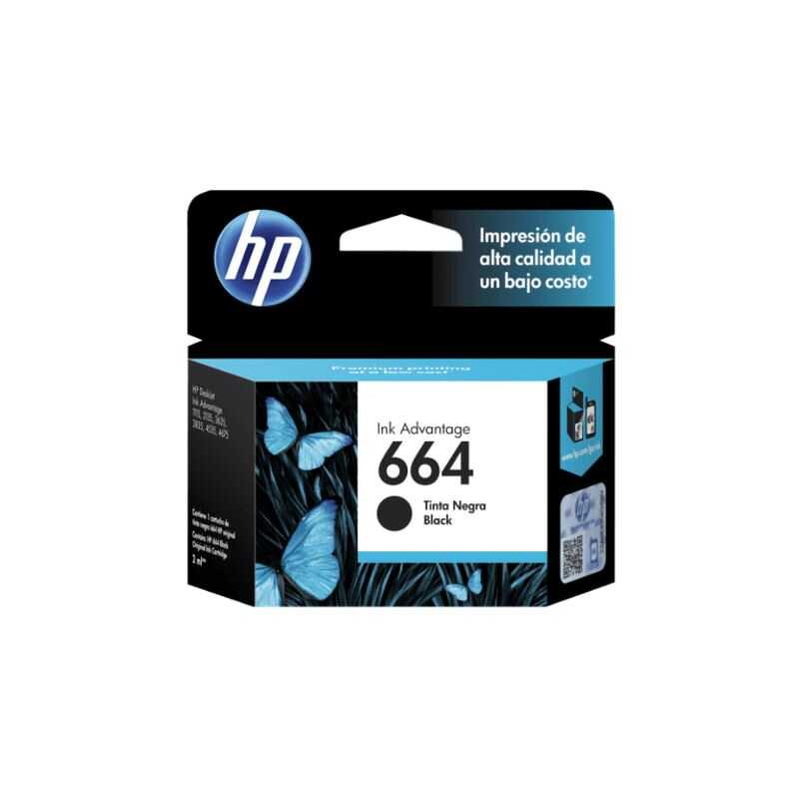 Cartucho De Tinta Hp 664 Inkjet Negro 120Pg