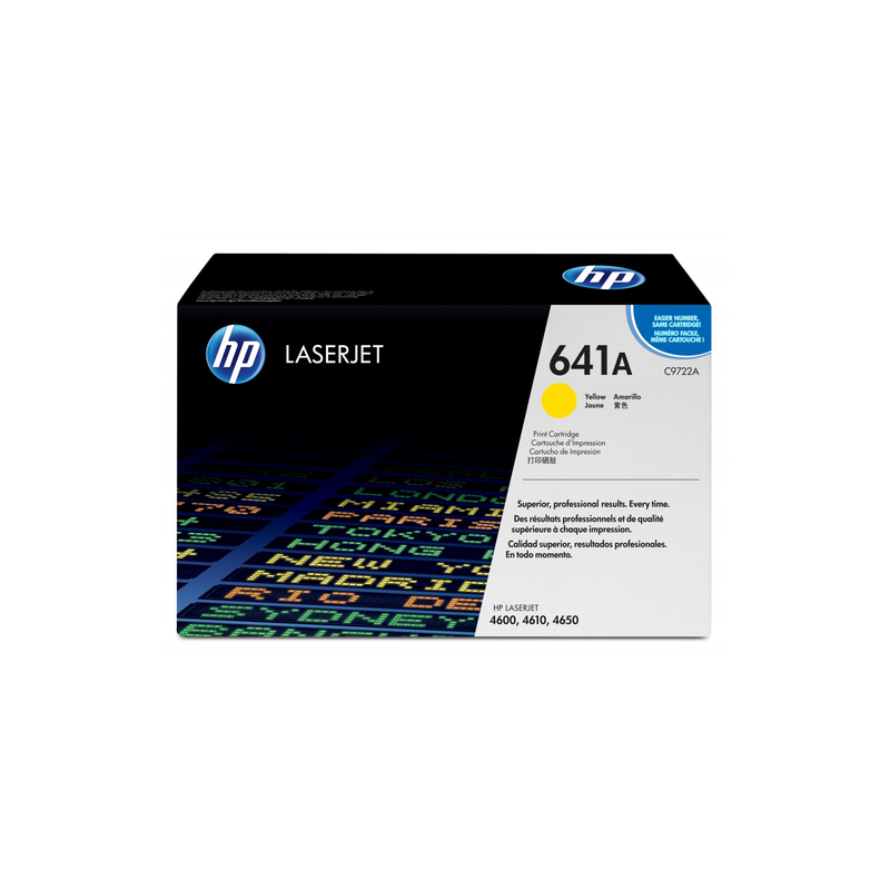 Toner Hp 641A Lj-4600 Original Amarillo