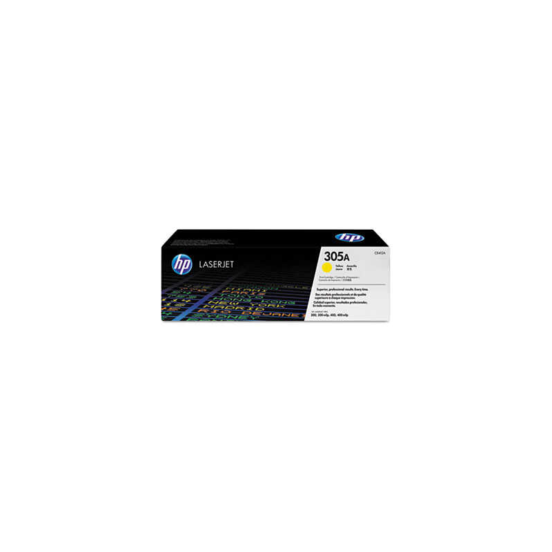 Toner Hp 305A P/Laserjet Pro 300 Original Amarillo