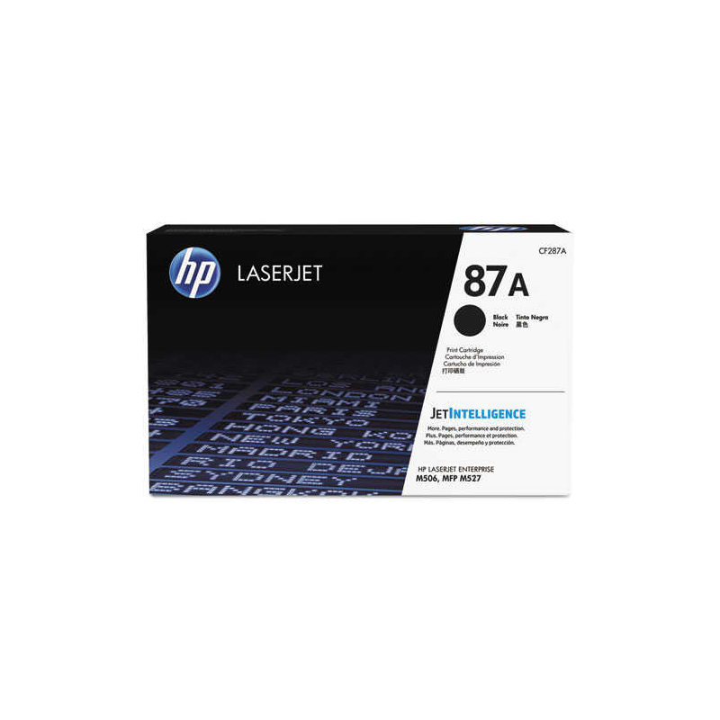 Toner Hp (87A) Lj-Cf287A Original Negro