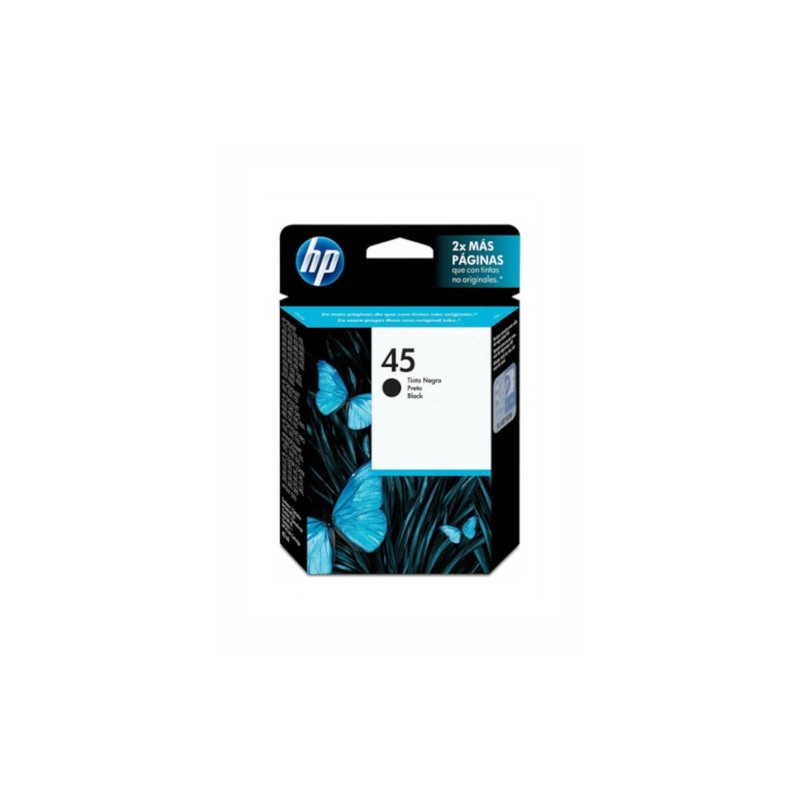 Cartucho De Tinta Hp 45A Deskjet Negro 930Pg