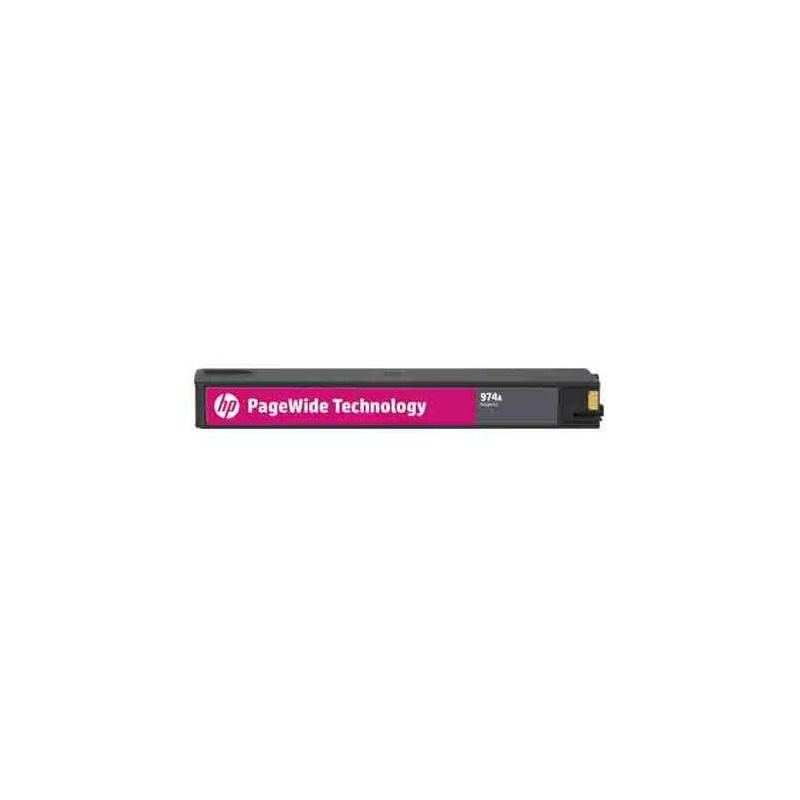 Cartucho De Tinta Hp 974A Pagewide Magenta 3Kpg