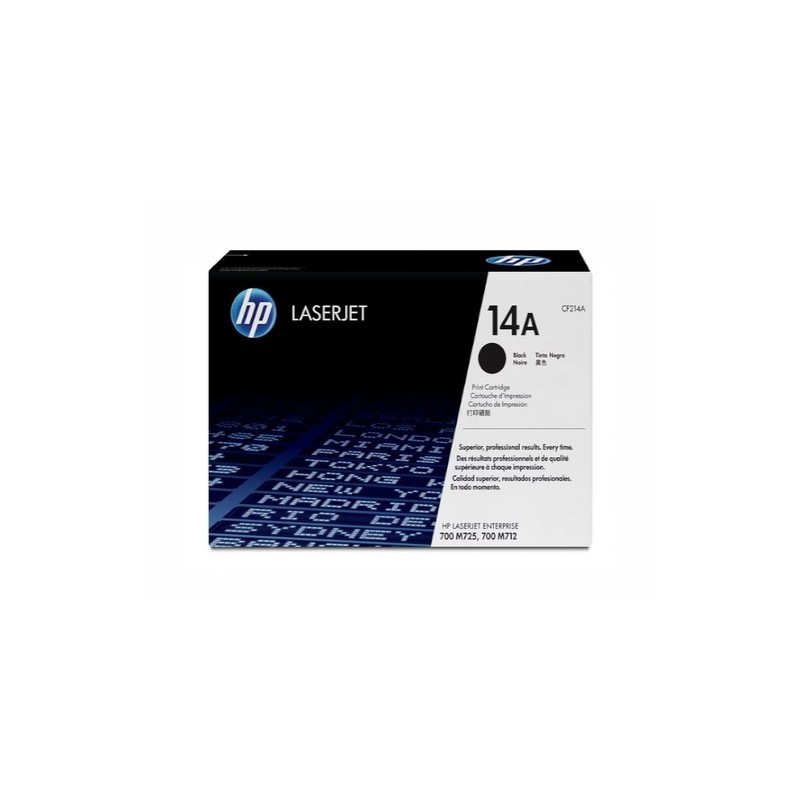 Toner Hp 14A Para Imp Lj-Cf214A Original Negro