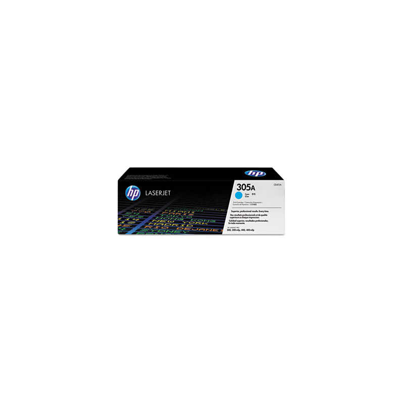 Toner Hp 305A P/Laserjet Pro 300 Original Cyan