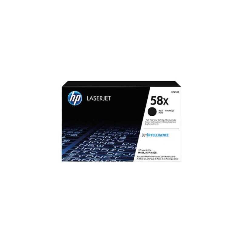 Toner Hp 58X Laserjet Original Negro Alto Rendimiento