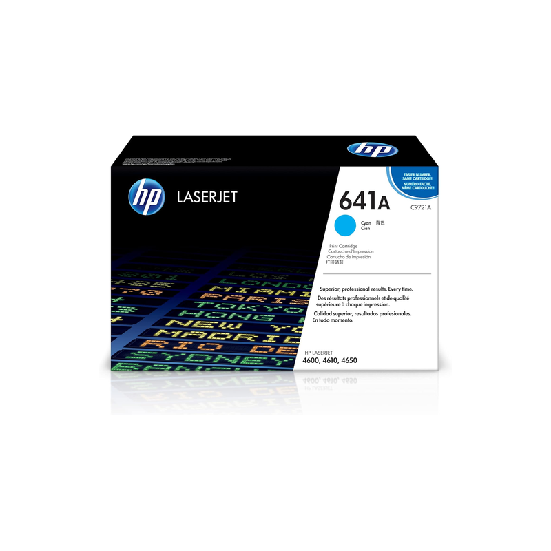 Toner Hp 641A Cyan Lj-4600 Original Cyan