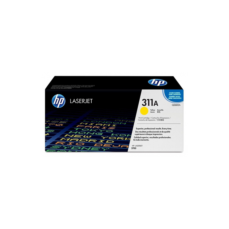 Toner Hp Lj-3700 Original Amarillo