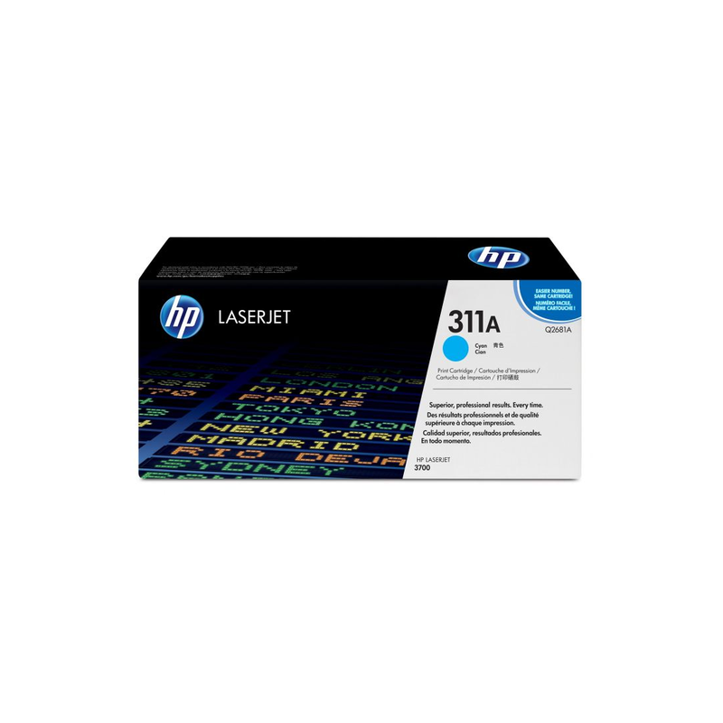 Toner Hp Lj-3700 Original Cyan