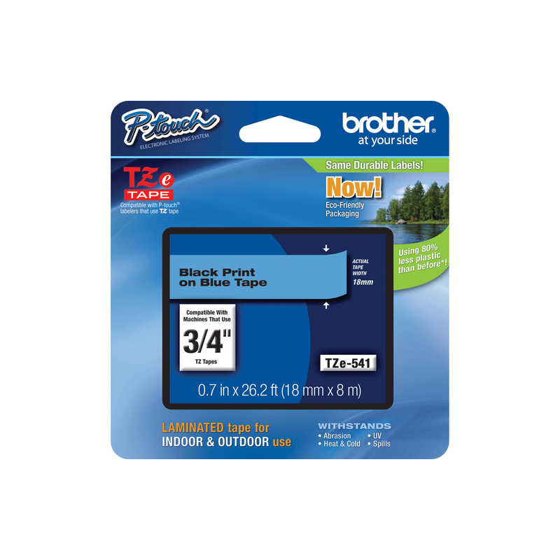 Labeling Tape 3/4" Bk/Be