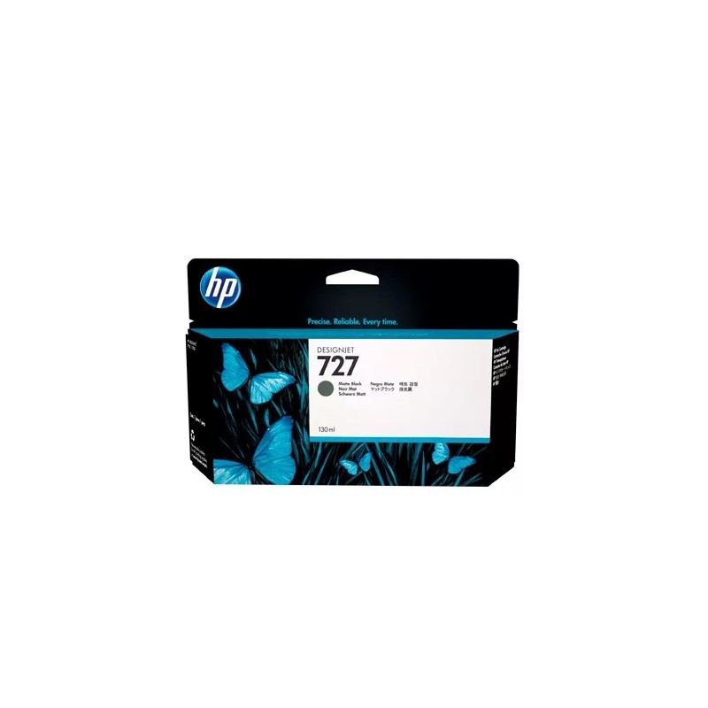 Cartucho De Tinta Hp 727 Designjet Negro Mate 130Ml