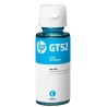 Botella Tinta Hp Gt52 Cian